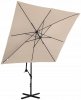 Parasol ogrodowy wiszący 250x250cm UNIPRODO 10250524 UNI_UMBRELLA_SQ250CR_N